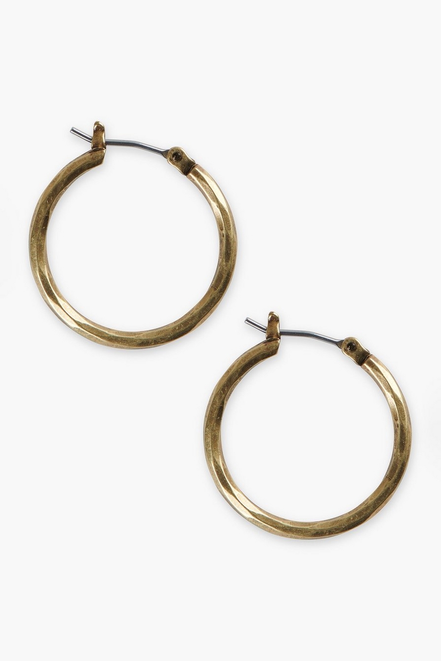 small gold hoop